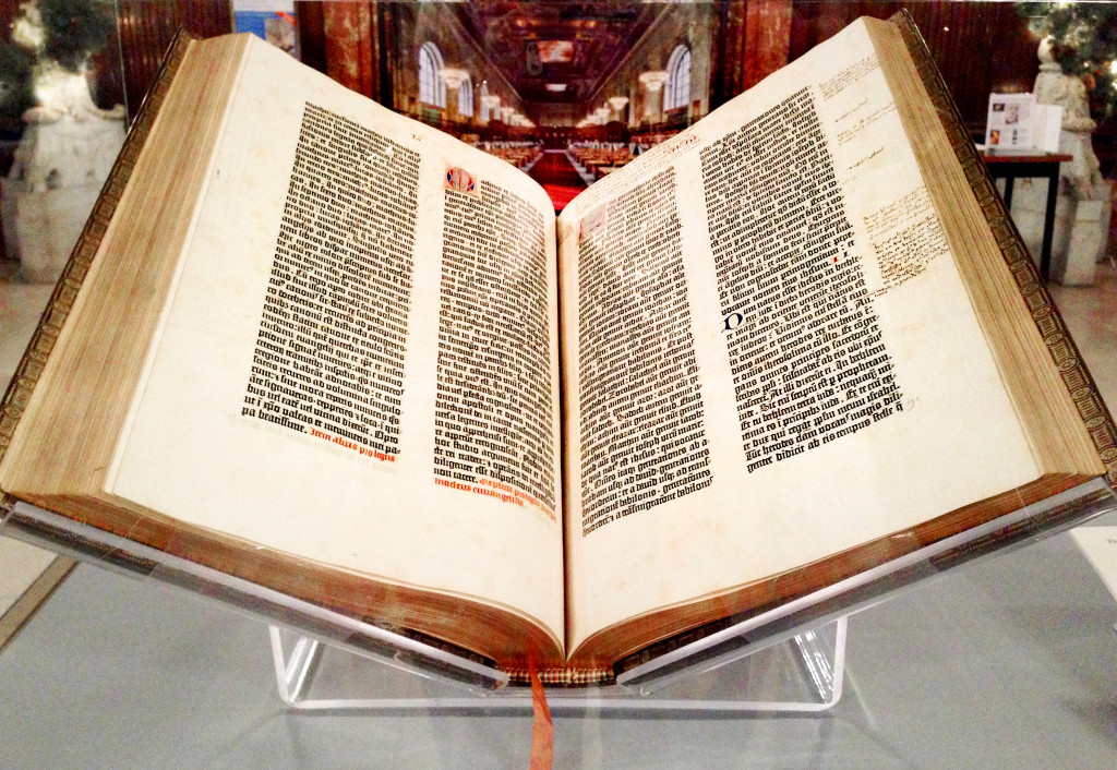 gutenberg-bible-in-nypl - BoomerVoice