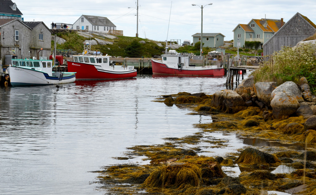 Fishing Village At Peggys Cove In Nova Scotia Boomervoice